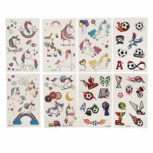 Adesivi per <span class=keywords><strong>Tatuaggi</strong></span> Temporanei Impermeabili a Taglio Libero per Bambini e Adulti, Decalcomanie a Trasferimento d'Acqua per il Corpo, Design Personalizzato, Gadget per Feste - Product Image 3