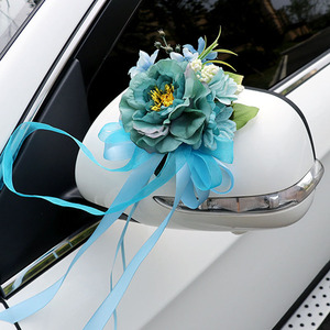 Seat Flower <strong>Decoration</strong> Flower <strong>Car</strong> Decor <strong>Wedding</strong> Silk Flowers <strong>Wedding</strong> - Product Image 2