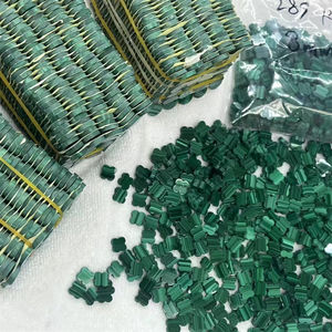 חם מכירה בצבע ירוק טבעי בצבע מלכיט 6-25 מ "מ 4 אבן חן מלכיט עבור תכשיטי צמיד - Product Image 2