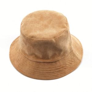 High-Quality Corduroy <b>Bucket</b> Cotton Twill <b>Reversible</b> Fisherman <b>Hat</b> for Athletic and Every Day Wear Promotion Gift - Product Image 1