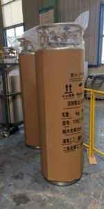 Zylindrische Dewar-Flasche für Flüssigsauerstoff, Stickstoff, Argon, CO2, LNG - Product Image 5