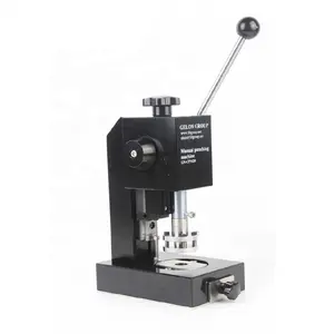 Mesin Press Tekan Pneumatik Manual Lab untuk Elektroda Sel Koin