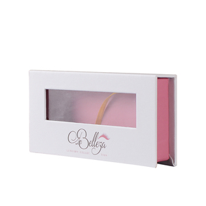 <span class=keywords><strong>Cierre</strong></span> magnético blanco y rojo de cartón duro de reciclaje de papel <span class=keywords><strong>para</strong></span> caja de regalo con ventana de Pvc - Product Image 6