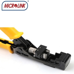 90 Độ RJ45 góc cạnh Modular kestone Jack tác động Uốn Tóc bồng plier đấm xuống chấm dứt công cụ crimpeadora RJ45 AMP - Product Image 3