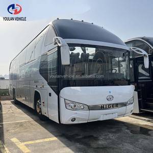 Autobús de Dos Pisos de Segunda Mano con Motor Delantero Personalizado, Autobús Usado Higer de 12 Metros, Servicio de Transporte Económico al por Mayor - Product Image 1