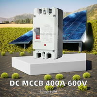 Boîtier de batterie DC Mccb capacité pour voitures EV 500V 1000V 125A 150A 200A 225A 300A 400A 630A disjoncteurs à boîtier moulé blanc
