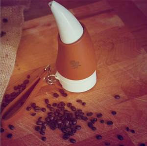 Thép Không Gỉ Da Chân Không <span class=keywords><strong>Flask</strong></span> 24-Giờ Cách Nhiệt Tráng Cho Nước Uống Trực Tiếp Sáng Tạo Dê Sừng Cốc Cà Phê - Product Image 4