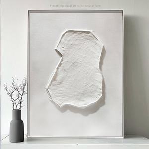 Arte Mural Texturizado en 3D para Proyectos Hoteleros Directamente de Fábrica, Arte de Pared Grande, Minimalista, Abstracto, Neutro, Decoración del Hogar, Pintura Acrílica al Óleo - Product Image 1