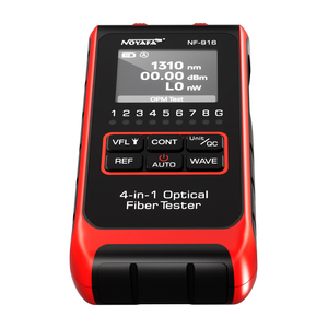 NOYAFA NF-916 เครื่องทดสอบไฟเบอร์ออปติก 4-in-1 พร้อมพอร์ต SC รองรับการใช้งาน 10 ความยาวคลื่นสำหรับอุปกรณ์ไฟเบอร์ SM และ MM - Product Image 6