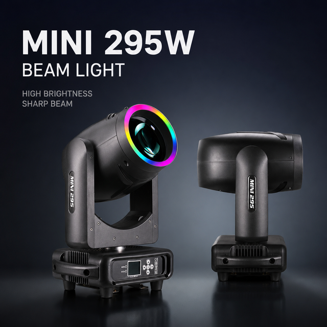 HAT Mini 295w Stage Chandelier Dj Booth Moving Head Light Professional Stage Beam Lighting for Stage Platform Beam Light
