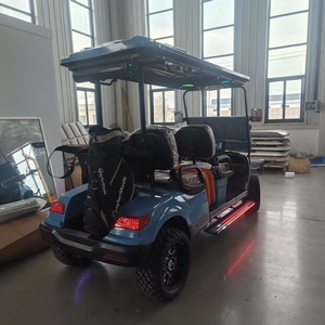 HKBG - Camilla Médica Eléctrica de Estilo Retro, Carro de Golf de 4 Plazas - Product Image 3