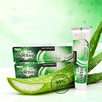 Dentifrice blanchissant personnalisé à l'aloe vera avec fluorure anti-caries pour l'Afrique, vente en gros pour supermarchés et OEM