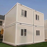 Conteneur maritime préfabriqué en acier moderne de 20 pieds et 40 pieds pour hôtel/villa, abri extérieur portable, maison mobile, conteneur plat préassemblé - Chine