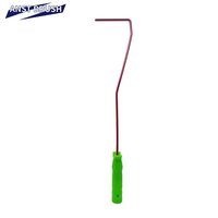 Rouleau de peinture miniature industriel et domestique pour décoration DIY, 4 pouces, OEM, à dégagement rapide, en plastique et métal, avec recharges de revêtement de rouleau de peinture