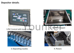 Máy Đựng Bánh Quy Sô Cô La Loại Thủ Công Thương Mại Bán Chạy Kẹo Dẻo - Product Image 4