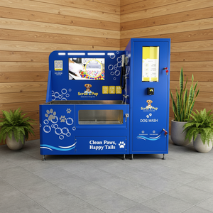 SDK entegrasyonu ile evcil hayvan mağazaları için büyük ırklar için WEIMI akıllı Self-Service köpek yıkama otomat - Product Image 2