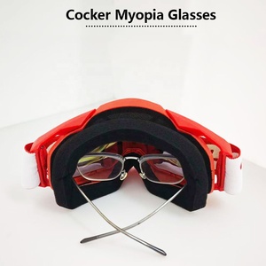 Lunettes de motocross miniatures personnalisées, <span class=keywords><strong>MX</strong></span>, BMX, <span class=keywords><strong>Dirt</strong></span> Bike, route, VTT, cyclisme, monture en PC transparente, verres en plastique légers, verres remplaçables - Product Image 6