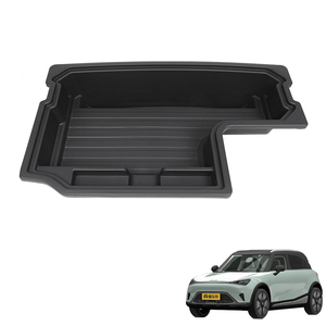 Car Interior Accessories Trunk Storage Compartment Box PP Plastic Auto Rear Trunk Organizer For Benz Smart#1 Trunk Storage Box