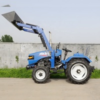 Tracteur agricole compact de 15 CV, fabrication professionnelle chinoise, mini-tracteur pour l'agriculture, petit tracteur agricole