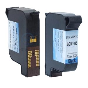 Cartouches d'encre noire à base de solvant Markem Image SBK1035 SBK1045 avec puce pour imprimantes à jet d'encre thermique 1200 1050 - Product Image 4