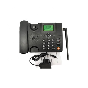 Máy Tính Để Bàn Quay Số Tốc Độ Hai Thẻ Sim 2G Với Điện Thoại Để Bàn Không Dây Cố Định Gsm FM - Product Image 4