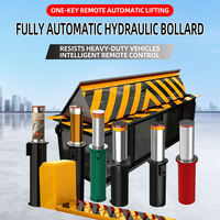 Système de bollards hydrauliques à levage automatique avec télécommande pour le contrôle d'accès au stationnement, solution de sécurité, fabricant OEM