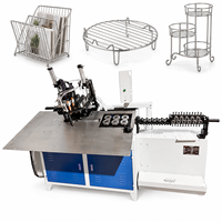 Machine à cintrer le métal en acier inoxydable JINCHUN avec soudage, diamètre de fil 3-8 mm, tour de cintrage CNC 2D automatique, machine à souder bout à bout