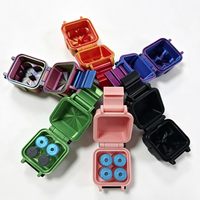Boîte en plastique PETG imprimée en 3D, 3 ml, 2 emplacements, 6 emplacements, 10 emplacements, étui de voyage pour flacon d'échantillon d'huile, protection
