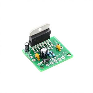 TDA7297 Power Amplifier <b>Board</b> Parts DC 12V Pure Rear Stage 2.0 Dual Channel 15W+15W Electronic DIY Kit - Product Image 1