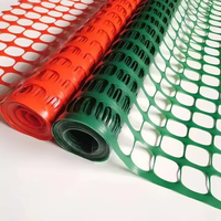 Filet de sécurité en plastique orange pour barrière routière, clôture anti-neige, filet de protection en gros