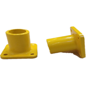 Connecteur de tube rond en plastique renforcé de fibres de verre (FRP) moulé, raccord coudé réglable - Product Image 1