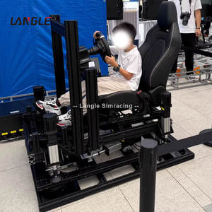Simulador de vuelo Cockpit Aircraft <span class=keywords><strong>Microsoft</strong></span> <span class=keywords><strong>Flight</strong></span> Simulator Control de cabina Simulador de carreras con soporte de rueda de movimiento Gaming - Product Image 1