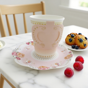 High Quality Paper Coffee Tea Cup Single <b>Wall</b> 5oz 6oz 7oz 8oz 9oz Factory Price Disposable Paper Cups With Attached Handle - Product Image 2