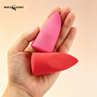 Éponge de maquillage en forme de balle personnalisée Beauty Planet, éponge de beauté douce pour fond de teint, lavable, respectueuse de l'environnement