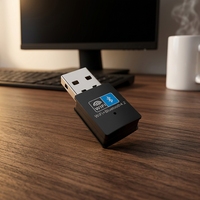 Adaptador USB WiFi4 RTL8723DU de 150M para PC, Mini Dongle WiFi, Tarjeta de Red Inalámbrica Externa