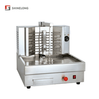 Mini machine à kebab électrique Machine à shawarma de comptoir commerciale