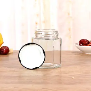 Wholesale Honey 500Ml Glass <strong>Bottle</strong> Sealed for Chili Sauce Glass <strong>Storage</strong> <strong>Jar</strong> 50Ml 100Ml - Product Image 1