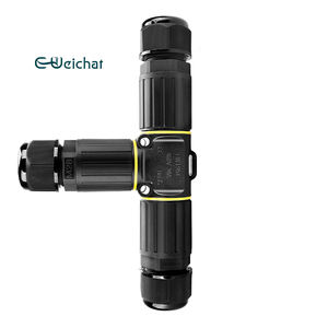 תאורת לד חיצוני כבל מחבר עמיד למים מחבר כבלים מסוג T ללא ברגים - Product Image 1