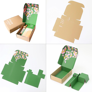 Cao cấp biểu tượng tùy chỉnh bưu phẩm hộp vận chuyển đầy màu sắc bao bì mỹ phẩm cho chăm sóc da với logo độc đáo - Product Image 2