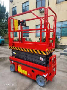 500 kg điện nâng nền tảng di động Scissor Lift với nền tảng mở rộng - Product Image 3