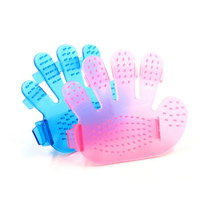 ถุงมืออาบน้ำสัตว์เลี้ยง Mjy แปรงนวดสำหรับกำจัดขนแมวและกรูมมิ่ง สีผสม - Product Image 5
