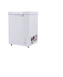 118L 48V DC Congelador solar Mini 12V Fuente de alimentación manual Puerta única Energía inútil Sin electricidad para uso doméstico o hotelero - Product Image 1