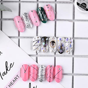 美甲蜘蛛凝胶设计绘画紫外线指甲油超强弹力胶水涂鸦易画金属画 - Product Image 4