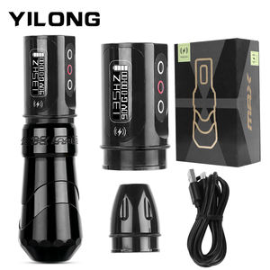 Kablosuz pil profesyonel kalıcı kalem dövme tabancası kalem 4mm İnme LCD ekran pyb dövme makinesi - Product Image 2