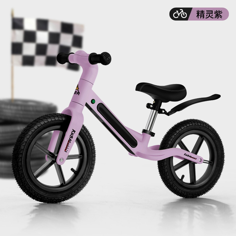 Roue gonflable violette de 12 pouces avec musique et lumières