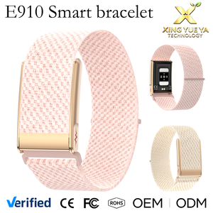 ใหม่ E910 AI สมาร์ทวอทช์ ECG แบบไม่มีหน้าจอ IP68 กันน้ำ HRV ออกซิเจนในเลือด อุณหภูมิร่างกาย เครื่องวัดการนอนหลับ สุขภาพของผู้หญิง G Band - Product Image 2