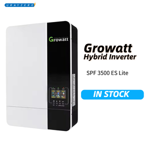 Convertisseur solaire hors réseau monophasé à onde sinusoïdale pure <span class=keywords><strong>Growatt</strong></span> <span class=keywords><strong>SPF3500ES</strong></span> 3,5 kW pour système domestique, compatible avec les batteries lithium-ion - Product Image 1