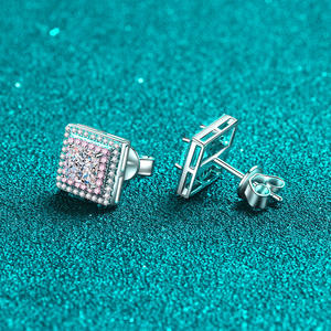 925 argent Sterling Moissanite pierre boucles d'oreilles correspondant bijoux de mode pour le cadeau de fête des filles - Product Image 5