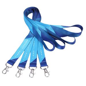Sublimation <b>Polyester</b> Nylon Masking <b>Lanyard</b> Plain Medal Ribbon Cheap Personalized Custom Logo Printed <b>Lanyard</b> - Product Image 1