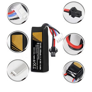 Usine pas cher prix 501865 3S LiPo pistolet à <span class=keywords><strong>eau</strong></span> batterie 11.1V 1800mAh batterie au Lithium pour RC avion jouets - Product Image 6